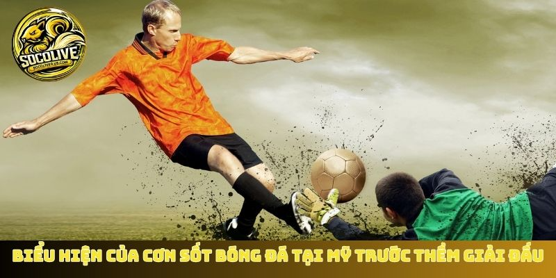 Biểu hiện của cơn sốt bóng đá tại Mỹ trước thềm giải đấu