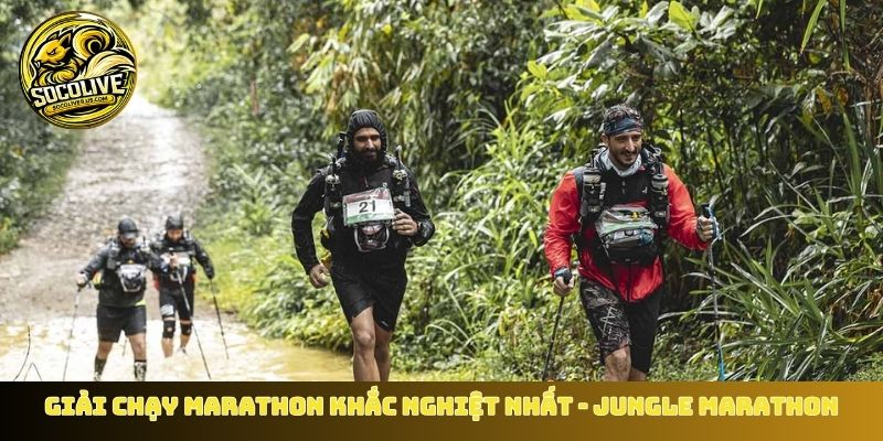 Giải chạy marathon khắc nghiệt nhất - Jungle Marathon