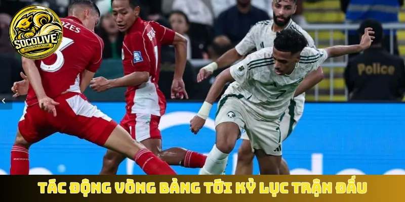 Tác động vòng bảng tới kỷ lục trận đấu